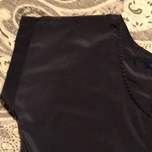 Dark Navy short sleeve dress shirt.